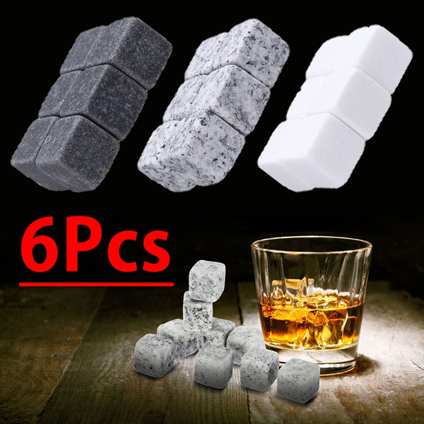 Whiskey Stones Ice Cube Rocks Set of 9 Reusable Whisky Wine /& Beverage Gift Set