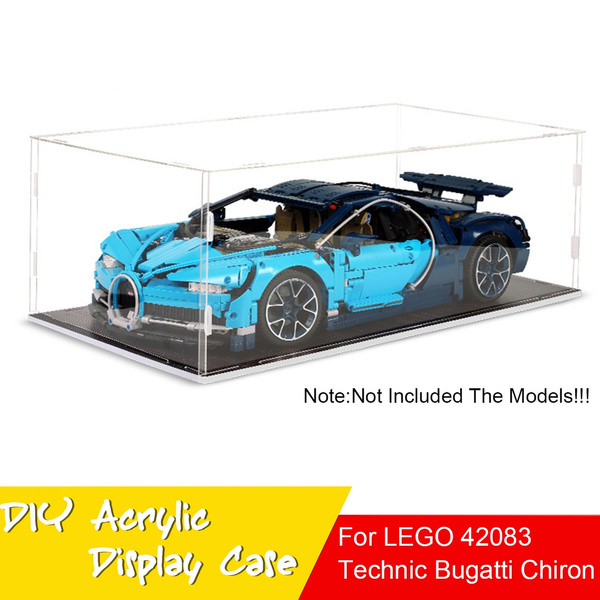 Not Included The Model Diy Acrylic Display Case For Porsche 911 Gt3 Rs Bugatti Chiron 42056 42096 42083 Bricks Toy