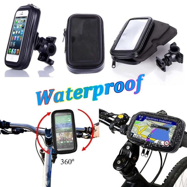 360° Rotatable Bike Bicycle Handlebar Stem Stand Mount Holder for Cell Phone 