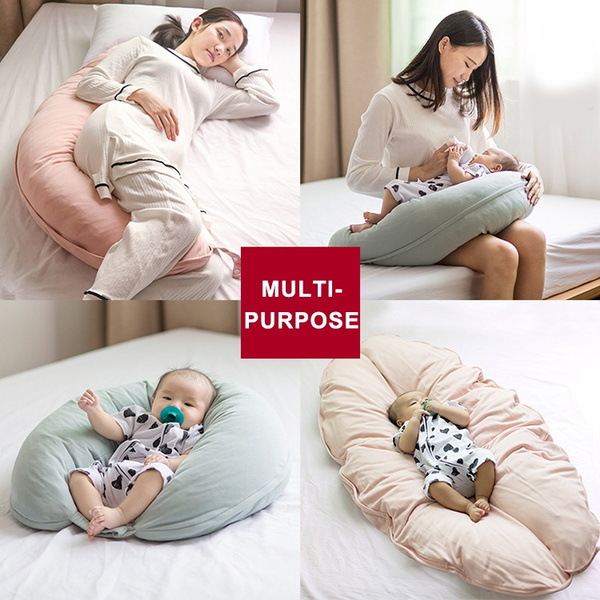 REMOVABLE COVER SHEEP PINK FEEDING PILLOW BABY BREAST PREGNANCY MATERNITY 