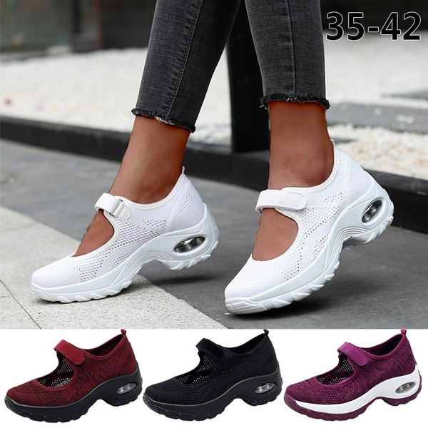 women's casual sport wedges shoes