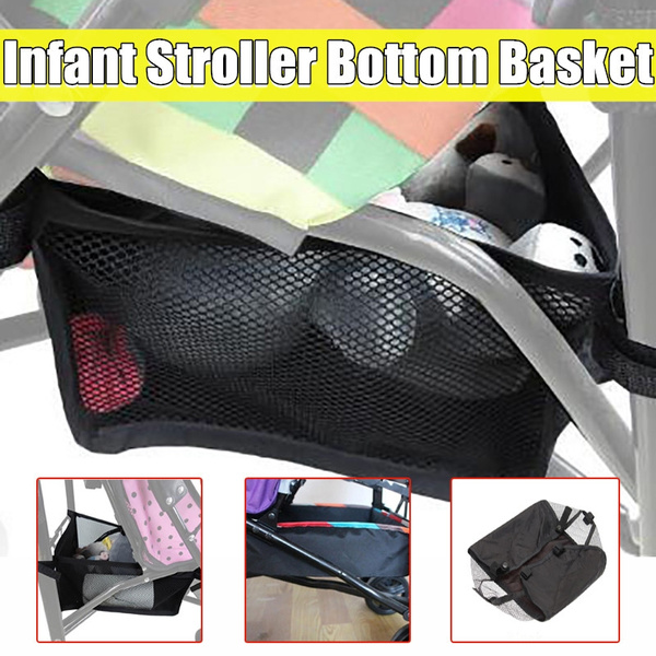 stroller bottom basket
