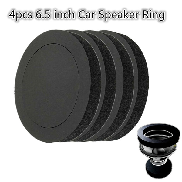 6.5'' Speaker Ring Bass Sound Insulation Cotton 4PCS Self Adhesive For Car Door