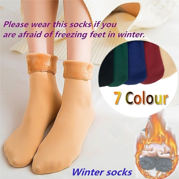 hickening Casual Autumn Winter Socks Velvet T Home Floor Socks Snow Thermal HOT