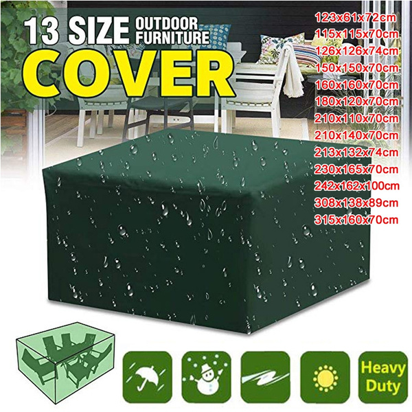 Furniture Cover Waterproof Outdoor Garden Patio Beach Sofa Chair Table Covers Pr