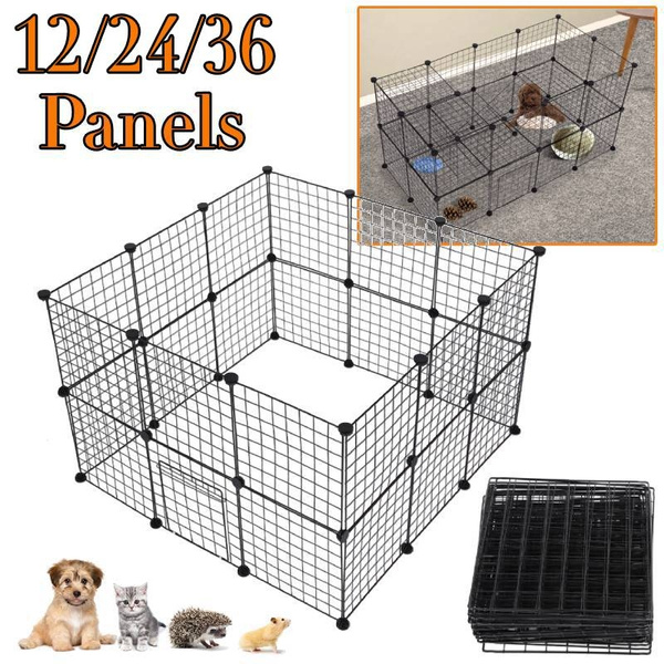 Pet Playpen Metal Wire Apartment Style Diy Animal Fence And