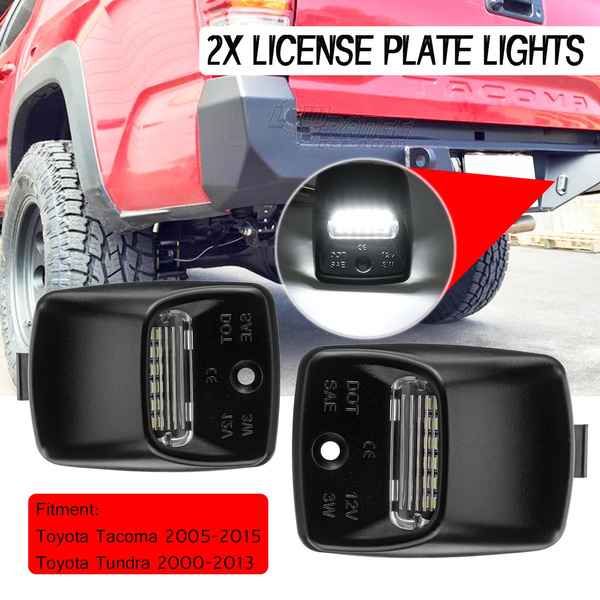 05-15 Toyota Tacoma Complete Interior LED Bulb License Plate Package White
