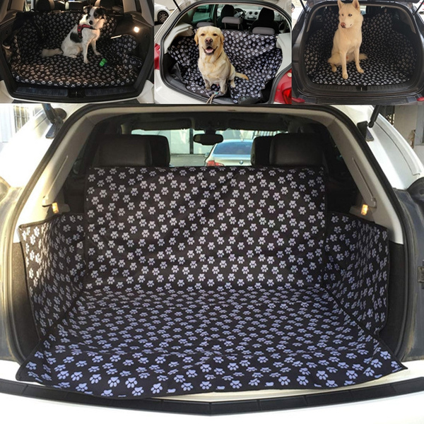 Waterproof Floor Mat For Dogs Pet Dog Trunk Cargo Liner Oxford Car