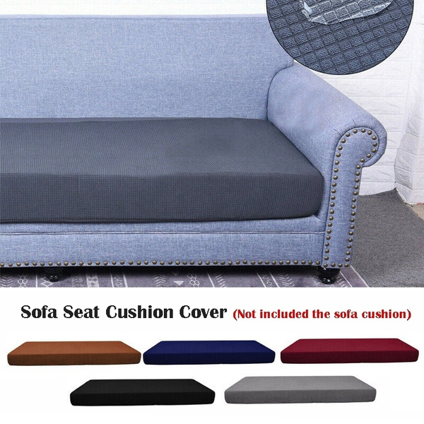 Waterproof Stretchy Sofa Seat Cushion Cover Couch Slipcovers Protector for Home