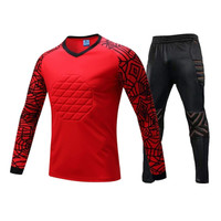 youth padded goalkeeper jersey