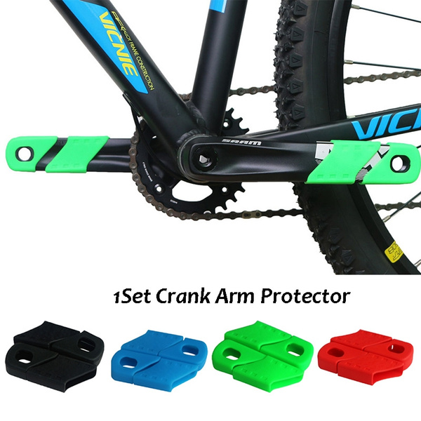 Silicon Crankset MTB Mountain Bike Protective Sleeve Crank Arm Protector