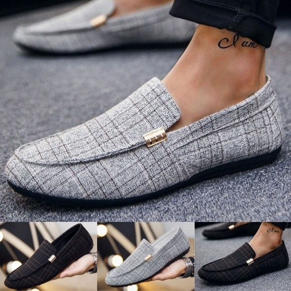 Mens Casual Loafers Slip on Shoes 