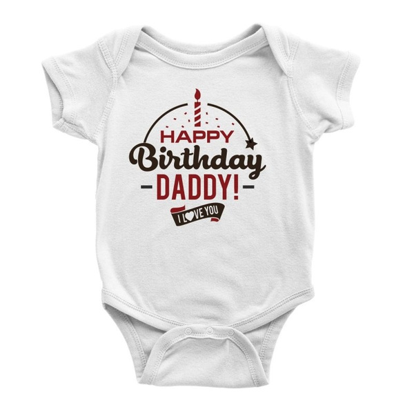 happy birthday daddy outfit baby