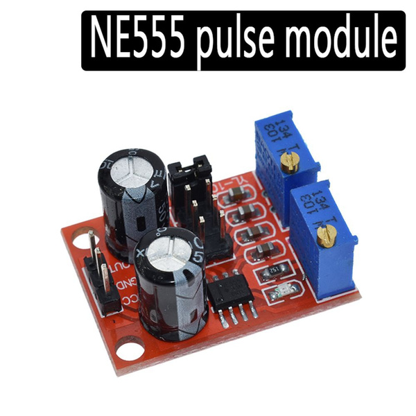 Ne555 Pulse Frequency Stepper Motor Drive Adjustable Square Signal Generator