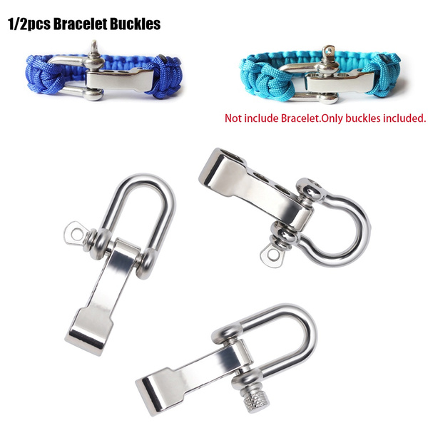 Bracelet Buckles Paracord Bracelets accessories O-Shaped Shackle Buckle
