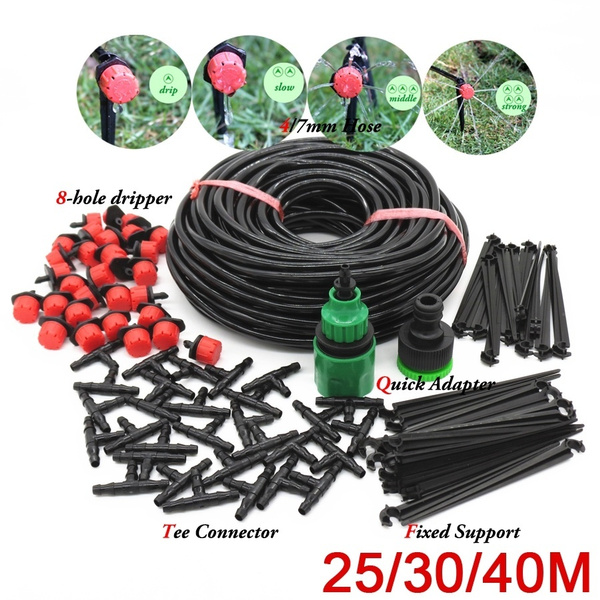 5-30M Garden DIY Micro Drip Irrigation System Plant Self Automatic Watering Hose