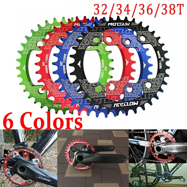 32-38T104BCD MTB Mountain Bike Chainring Round Oval Narrow Wide Chain Ring 36T