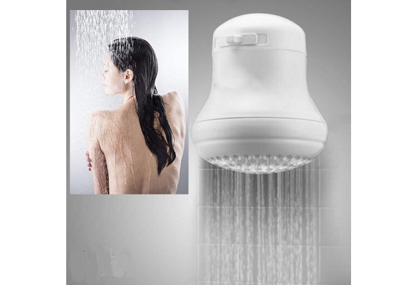 5400W 110V/220V Electric Shower Head Tankless Instant Hot Water Heater Bath New