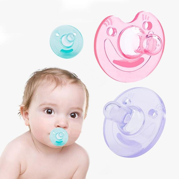 Newborn Baby Kids Orthodontic Dummy Pacifier Infant Silicone Teat Nipple Soother
