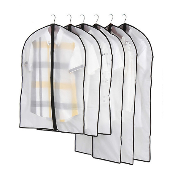Clothing Dress Garment Suit Coat Dust Cover Protector Clear Wardrobe Storage Bag