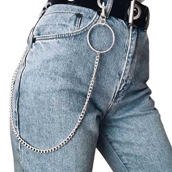 les bijoux de hip hop chaîne de portefeuille ceinture pantalon porte clés