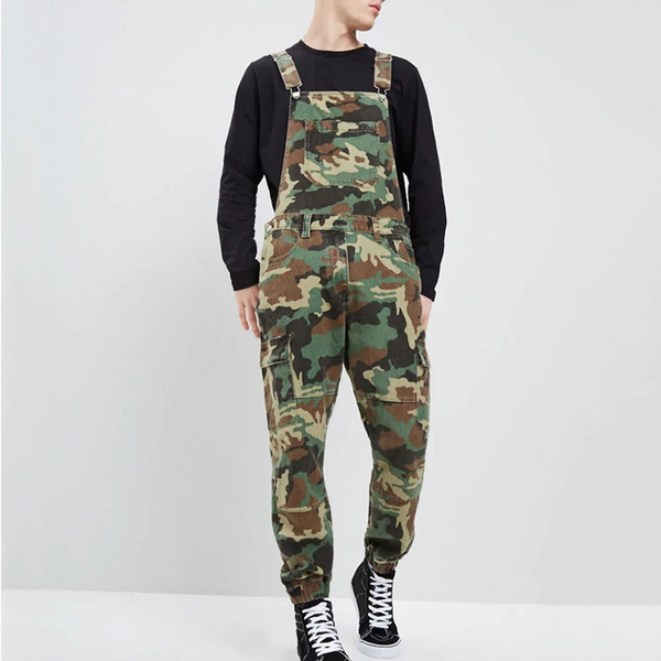camouflage jumpsuit