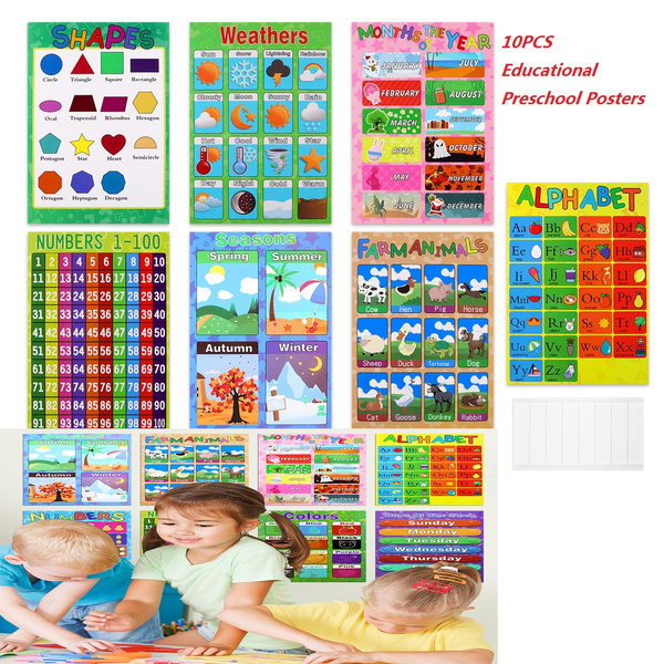 Interactive Charts For Preschool