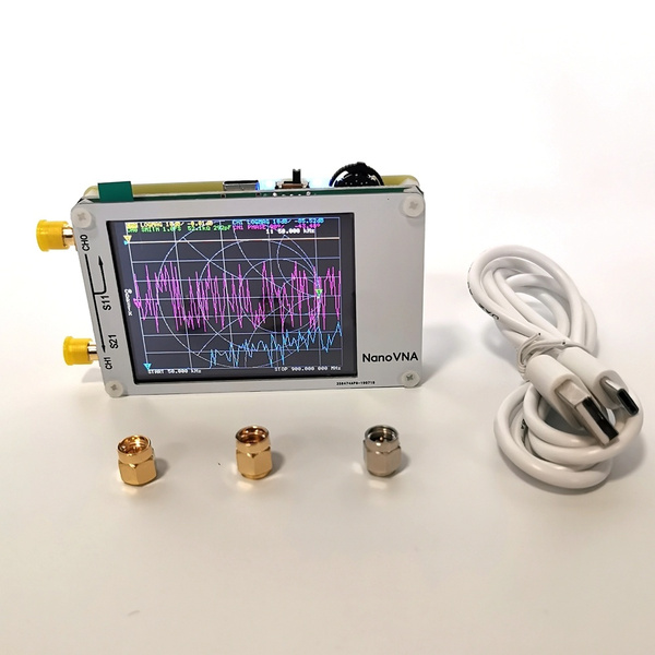 LCD NanoVNA Vector Network Analyzer MF HF VHF UHF Antenna Analyzer Standing Wave