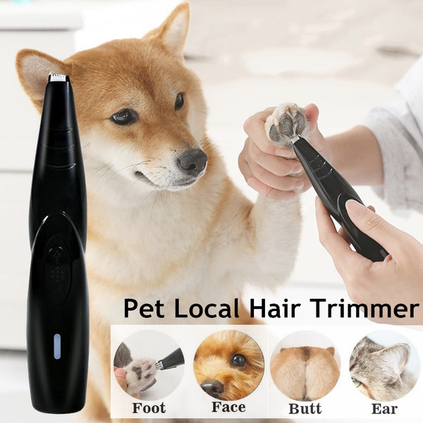 Pet Foot Hair Trimmer USB Rechargeable 