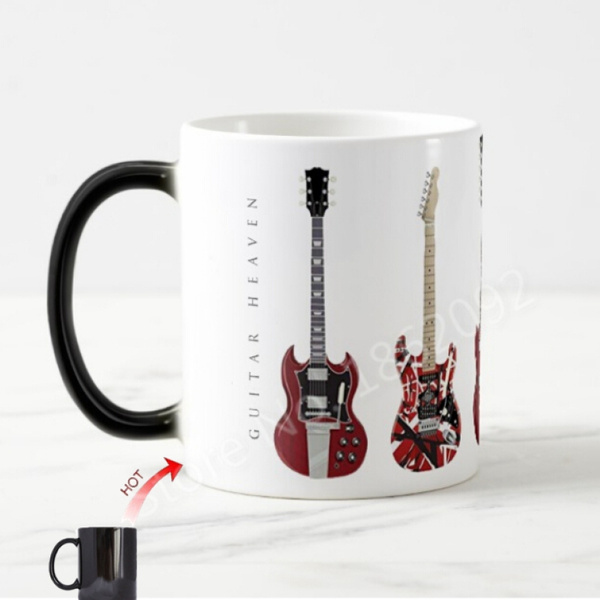 Coffee Mug Change Color Classic Guitars