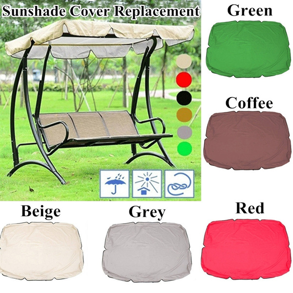6 Colors Sunshade Cover Outdoor Garden Patio Swing Canopy Seat Top