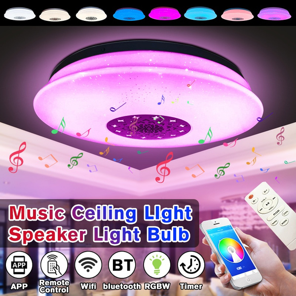 Modern LED Bluetooth RGB Music Smartphone APP Control Ceiling Lighting Lamp