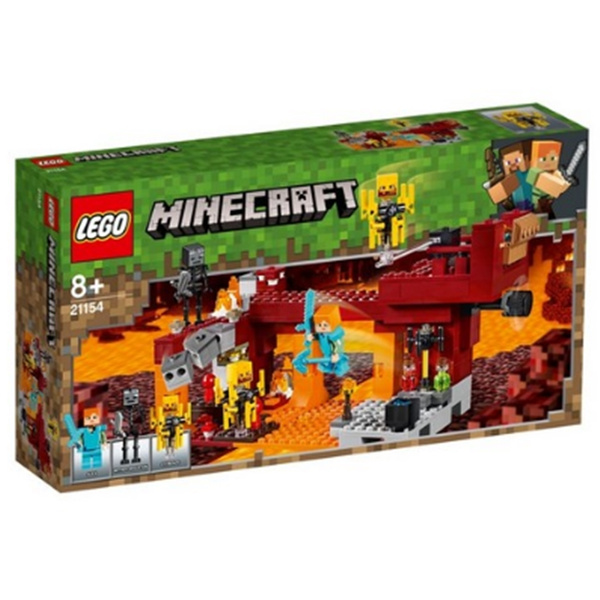 LEGO Minecraft The Blaze Bridge 21154 Building Kit 370 Pieces