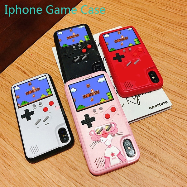 4 Color 2019 New Kobwa Gameboy Case For Iphone Retro 3d Gameboy