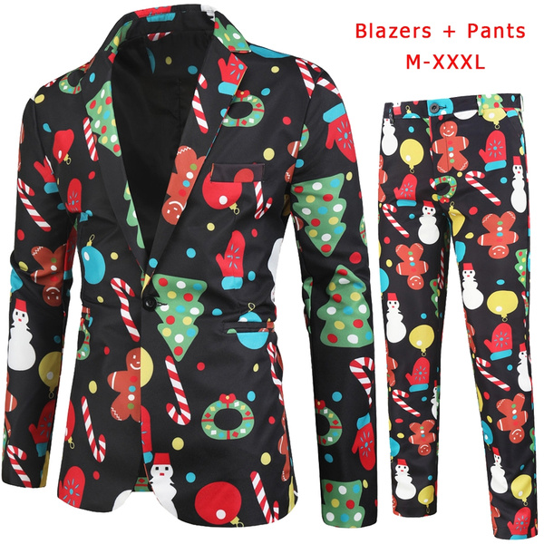 (Blazers + Pants) Business Suits Casual Suit 2 piece Suits Men's ...