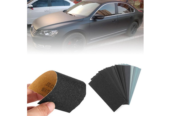 2/10Pcs Grit Dry Wet Sandpaper Abrasive Sanding Paper DIY Car Paint Tool