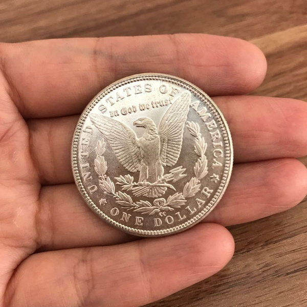 American 1 Dollar Silver Coin Currency Morgan Antique