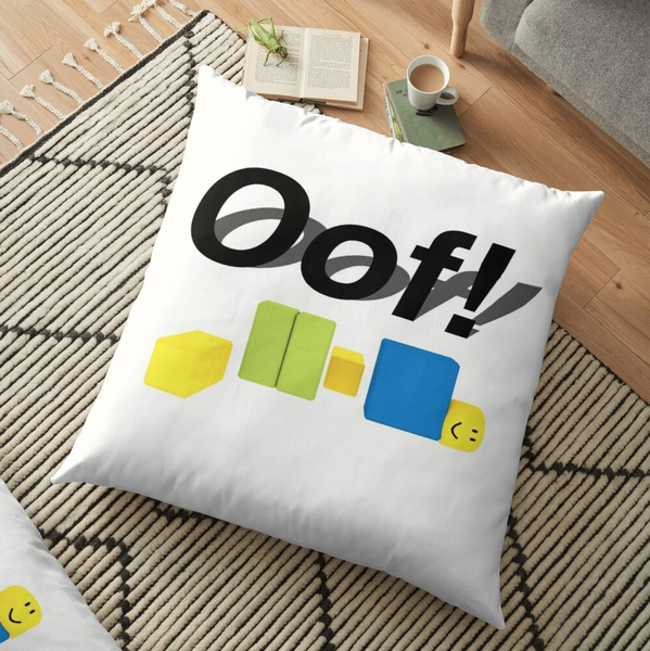 Oof Roblox Oof Noob Print Pillow Cover Sofa Cushion Cover Living