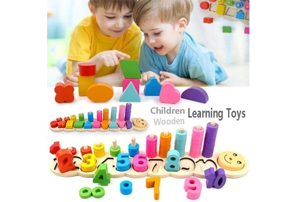 children learning toys