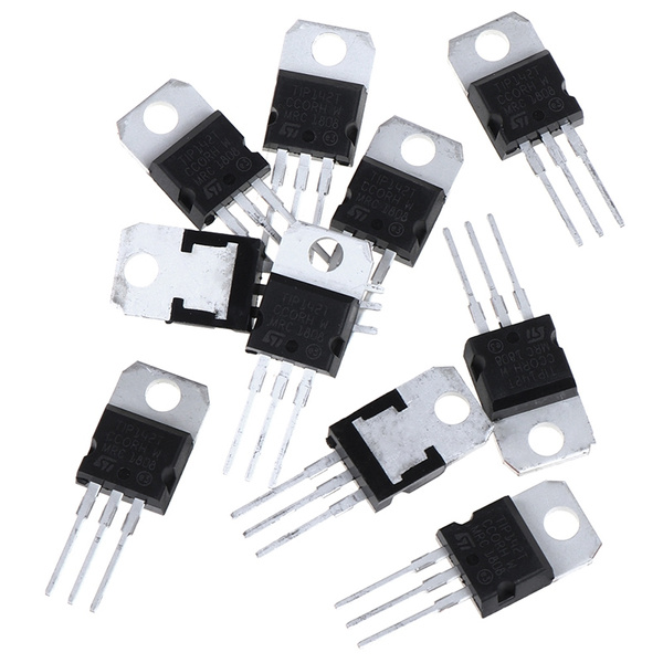 10 pcs new TIP142T in-line TO-220 NPN Darlington transistors Voltage RegulatorLY