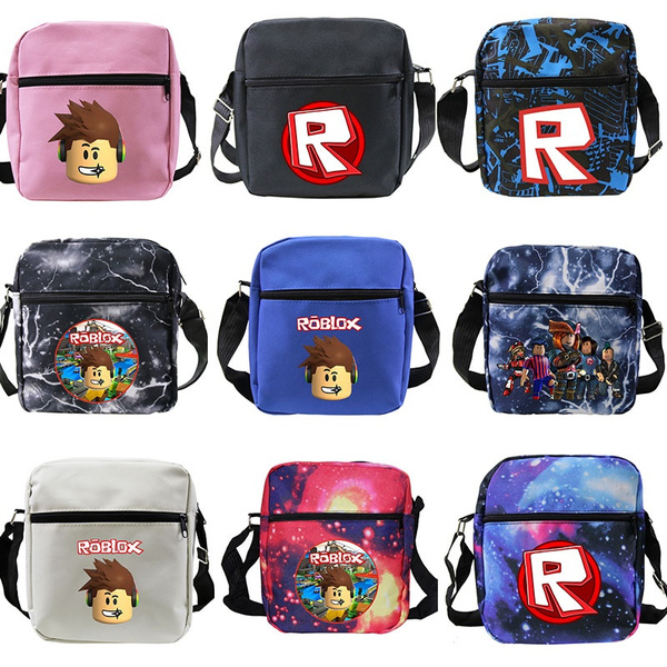 Roblox Galaxy Solid Color Mini Messenger Bag Kids Boys Girls