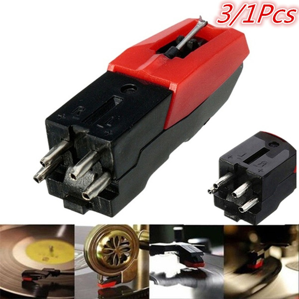Turntable Phono Ceramic Cartridge with Stylus for LP Vinyl Record Player Parts