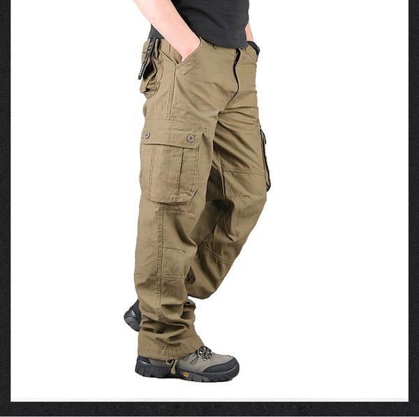 large mens cargo pants