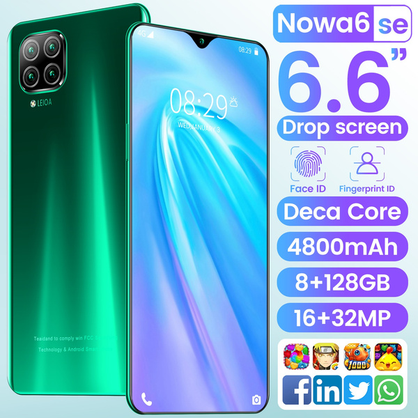 2020 New Arrival Nowa6 Se 4g Unlocked Multifunction Android Phones