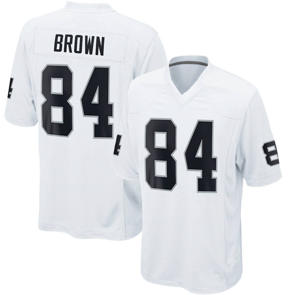 NFL Jersey Oakland Raiders No.84 Brown 