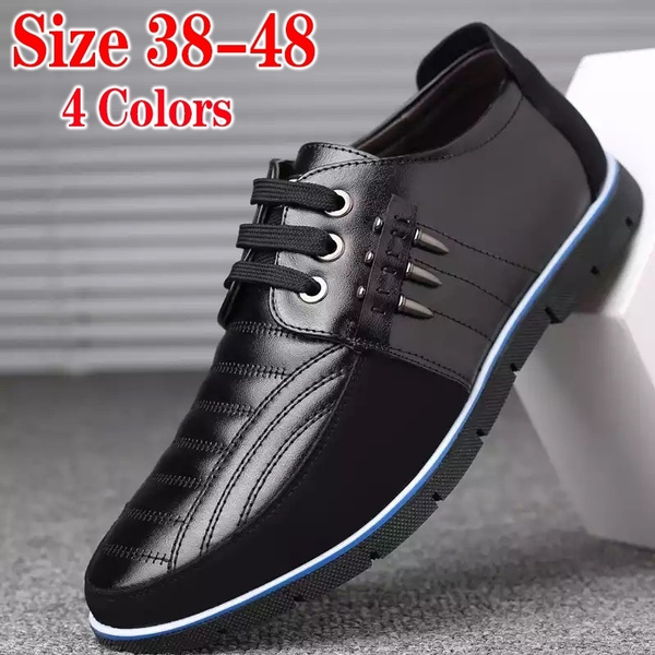 Men Fashion Casual Leather Shoes Male 