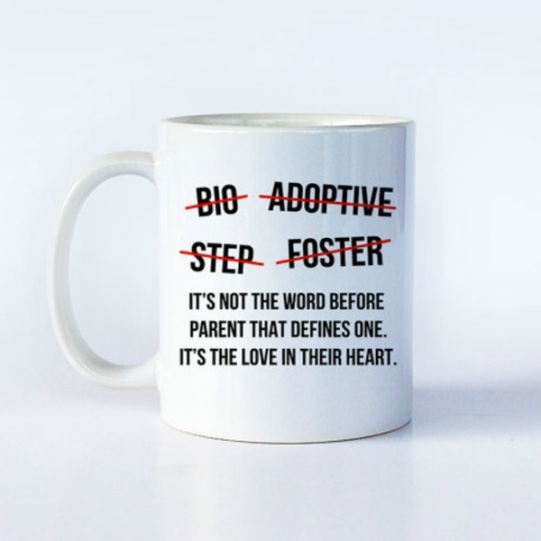 Mothers Day Gift Fathers Day Gift Gift For Mom Gift For Dad Step Dad Gift Step Mom Gift Foster Parent Adoption Quote Adoptive Parent Wish