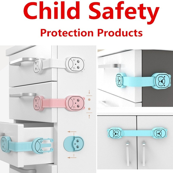 Safety Lock Baby Kids Protection Cabinet Drawer Refrigerator  Door Security Care