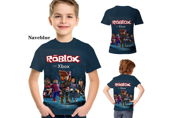 2020 Fashion Kids T Shirt Roblox 3d Printed T Shirts Kids T Shirts