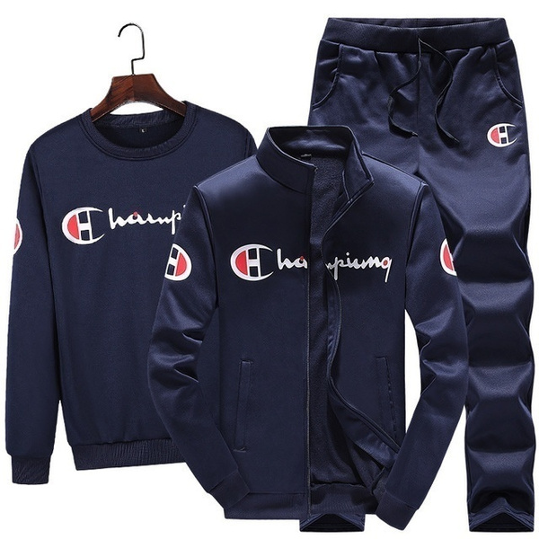 champion sweat outfits for men